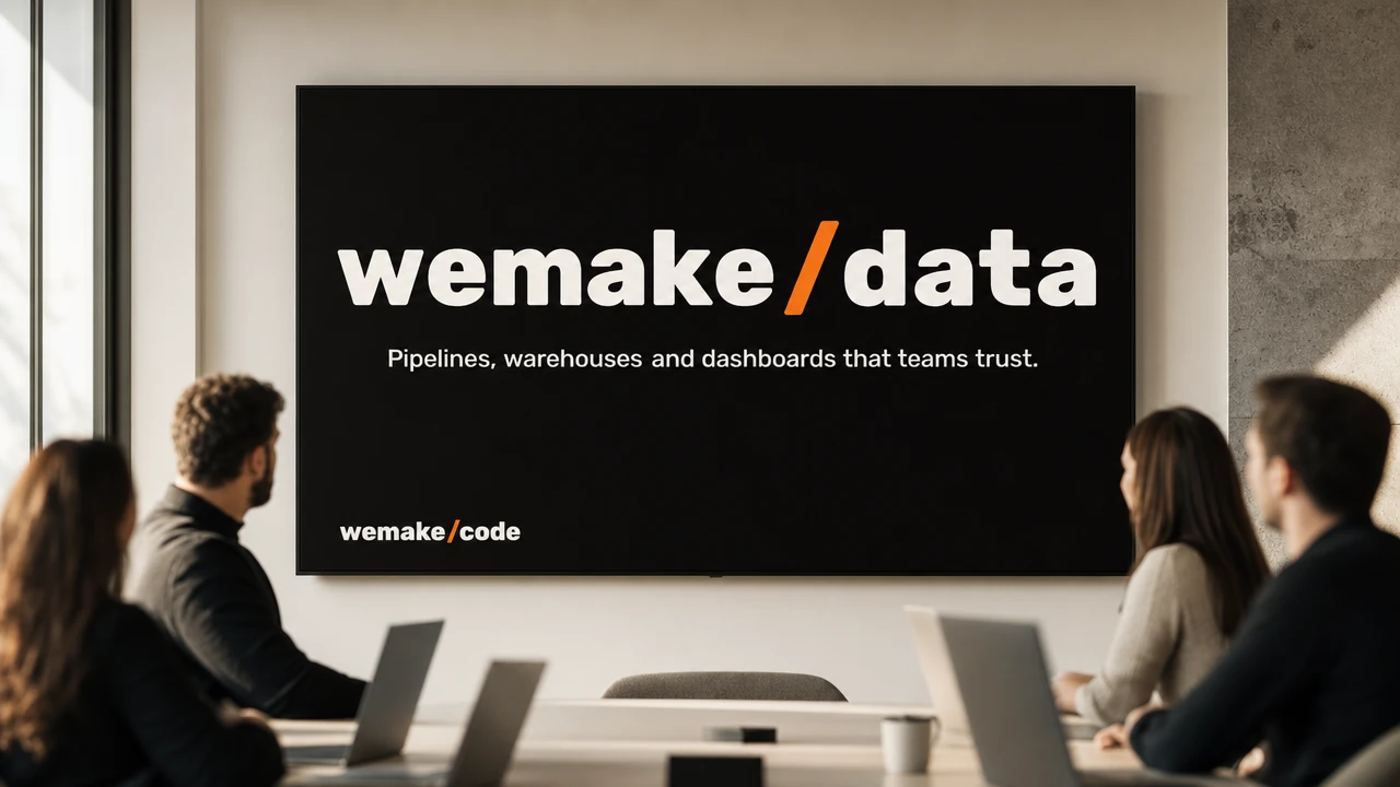 Pitch deck · wemake/data